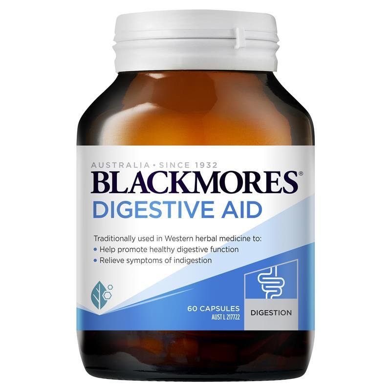Blackmores Digestive Aid 60 Capsules July 2024