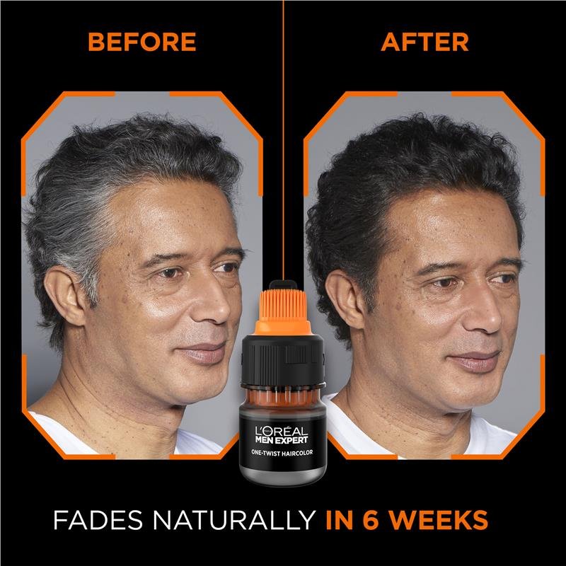 L'Oreal Men Expert One-Twist Hair Colour- Dark Brown 03 Box