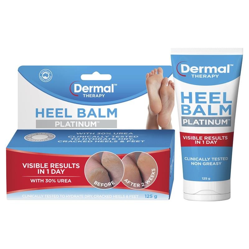 Dermal Therapy Heel Balm Platinum 125g