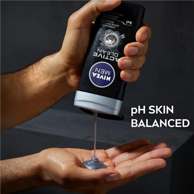 Nivea Men Active Clean Shower Gel 500mL