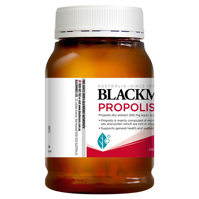 Blackmores Propolis 1000mg 220 Capsules April 2025