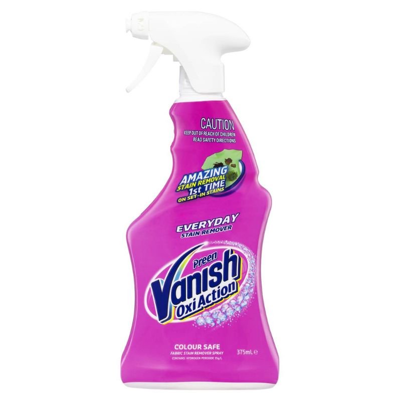 Vanish Preen Everyday Oxi Action Fabric Stain Remover Spray 375mL August 2025