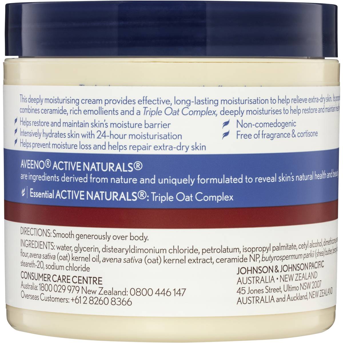 Aveeno Active Naturals Skin Relief Intense Moisture Repair Cream 311g