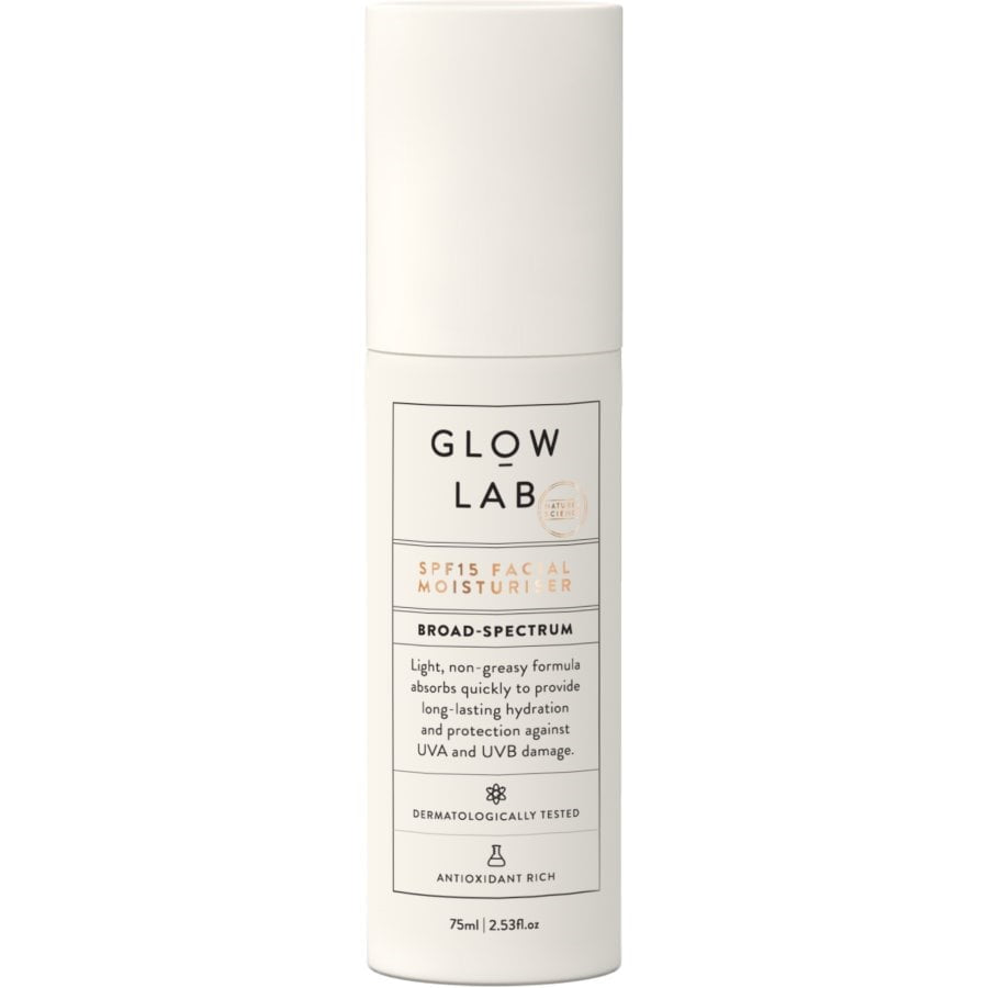 Glow Lab SPF15 Facial Moisturiser 75mL October 2023