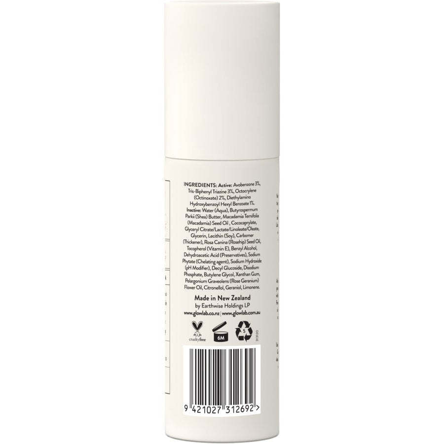 Glow Lab SPF15 Facial Moisturiser 75mL October 2023