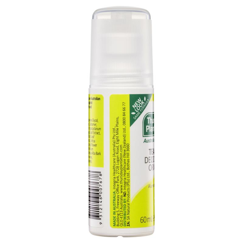 Thursday Plantation Tea Tree Deodorant Original 60mL-Hair & Body Care-Thursday Plantation-Australia Health Warehouse
