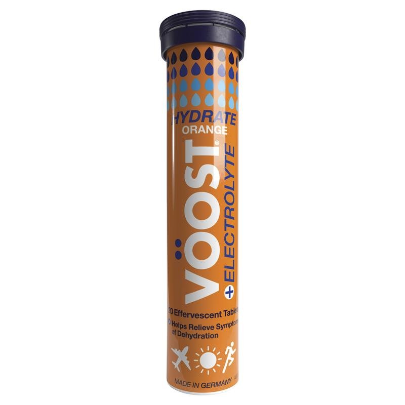 Voost Hydrate Orange Effervescent 60 Tablets