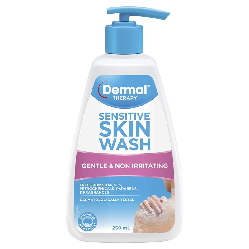 Dermal Therapy Sensitive Skin Wash 250mL
