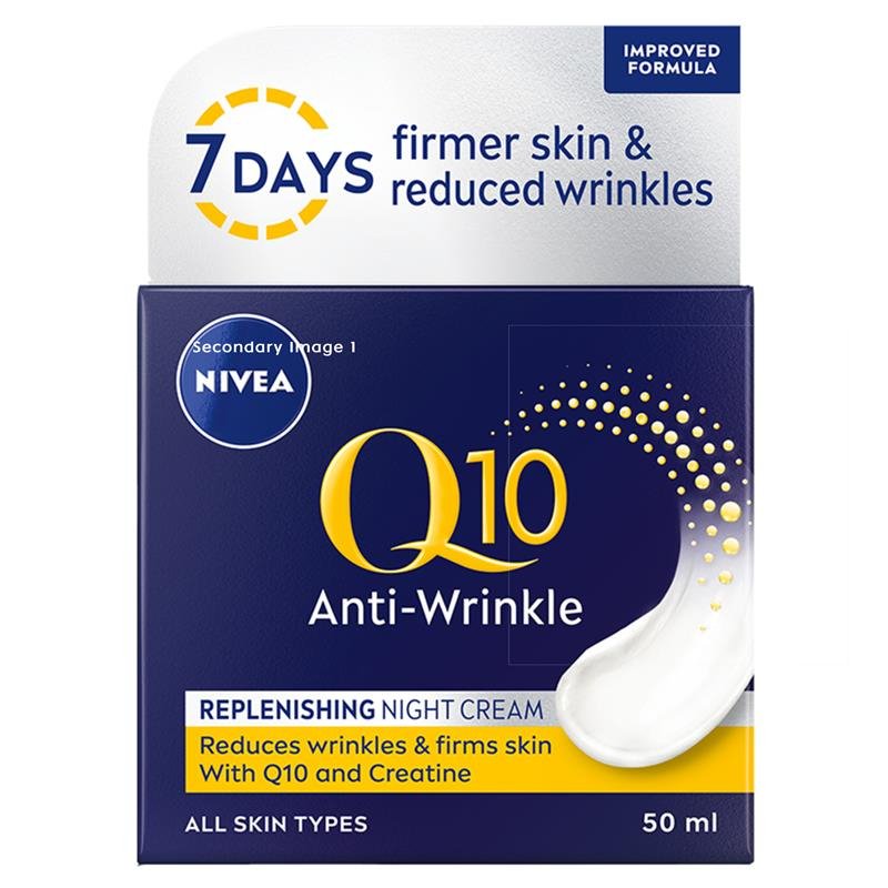Nivea Q10 Anti-Wrinkle + Firming Night Cream 50mL