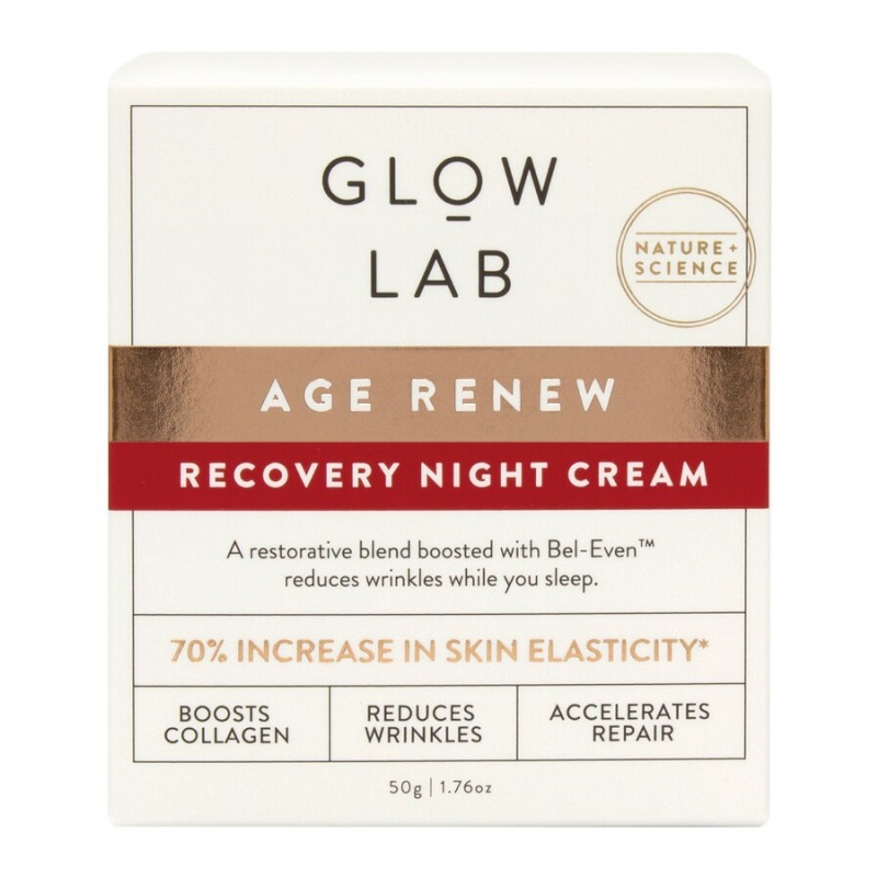 Glow Lab Age Renew Recovery Night Cream 50g February 2022