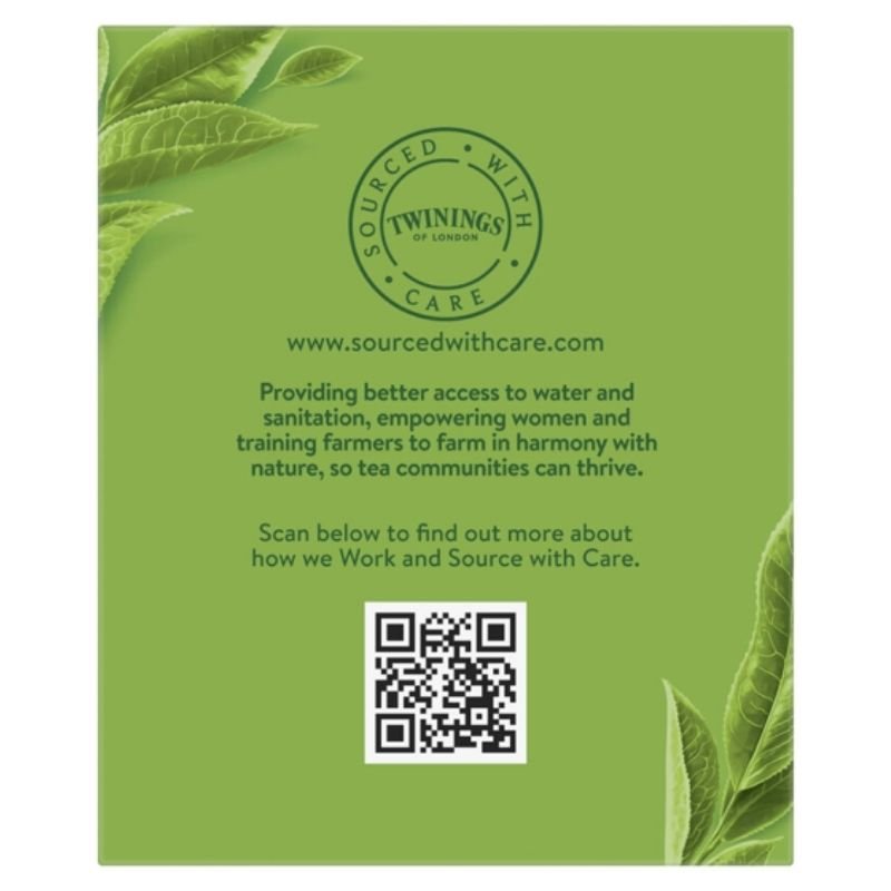 [Expiry: 22/09/2028]  Twining's Green Tea And Lemon Tea Bags 10 Pack