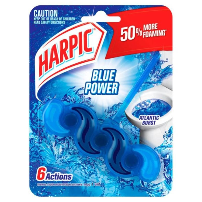 Harpic Blue Power Atlantic Burst Toilet Cleaner 39g