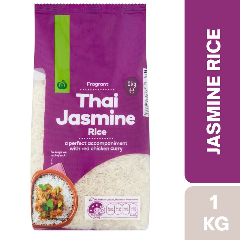 [Expiry: 11/2027] Woolworths Jasmine Rice 1kg