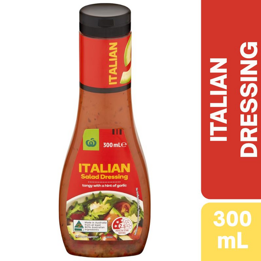 [Expiry: 01/12/2026] Woolworths Italian Dressing 300mL