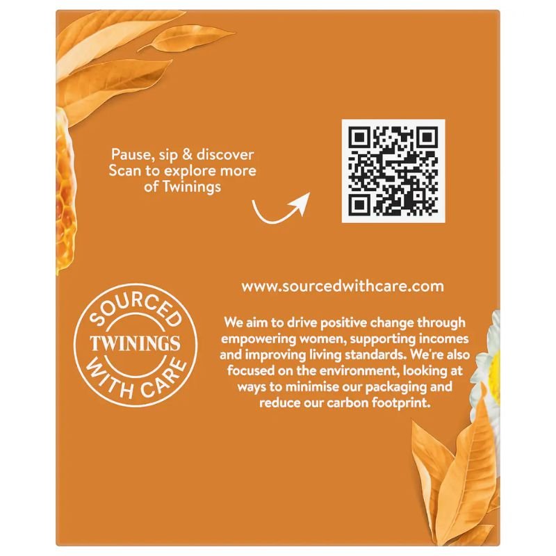 [Expiry: 02/08/2028] Twinings Camomile Honey And Vanilla Infusions Tea Bags 10 pack