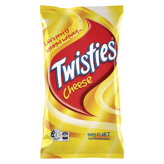 [CLEARANCE Expiry: 20/12/26] Twisties Cheese Snacks 90g