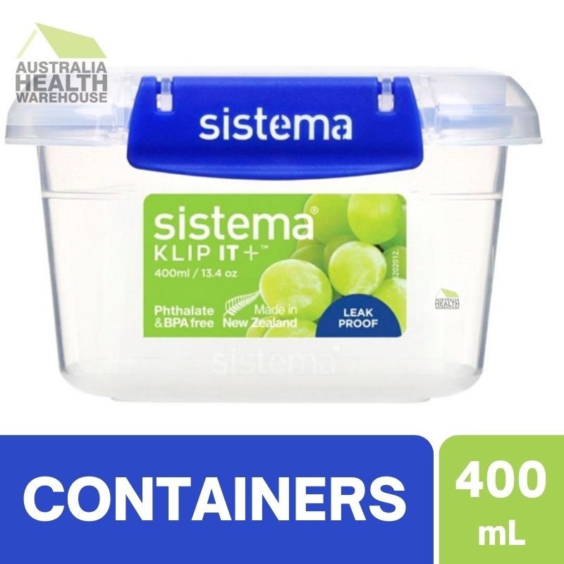Sistema KLIP IT Plus Rectangle Food Storage Container 400mL