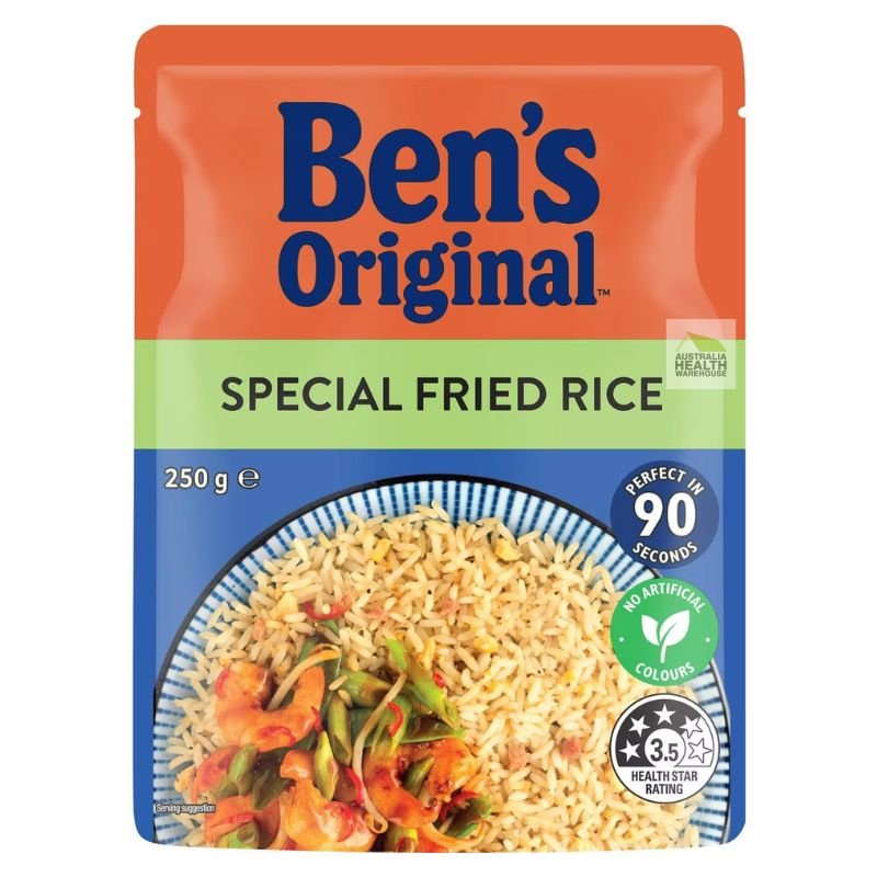 [Expiry Date: 25/01/2027] Ben's Original Special Fried Rice Microwave Rice Pouch 250G|Oz Mart