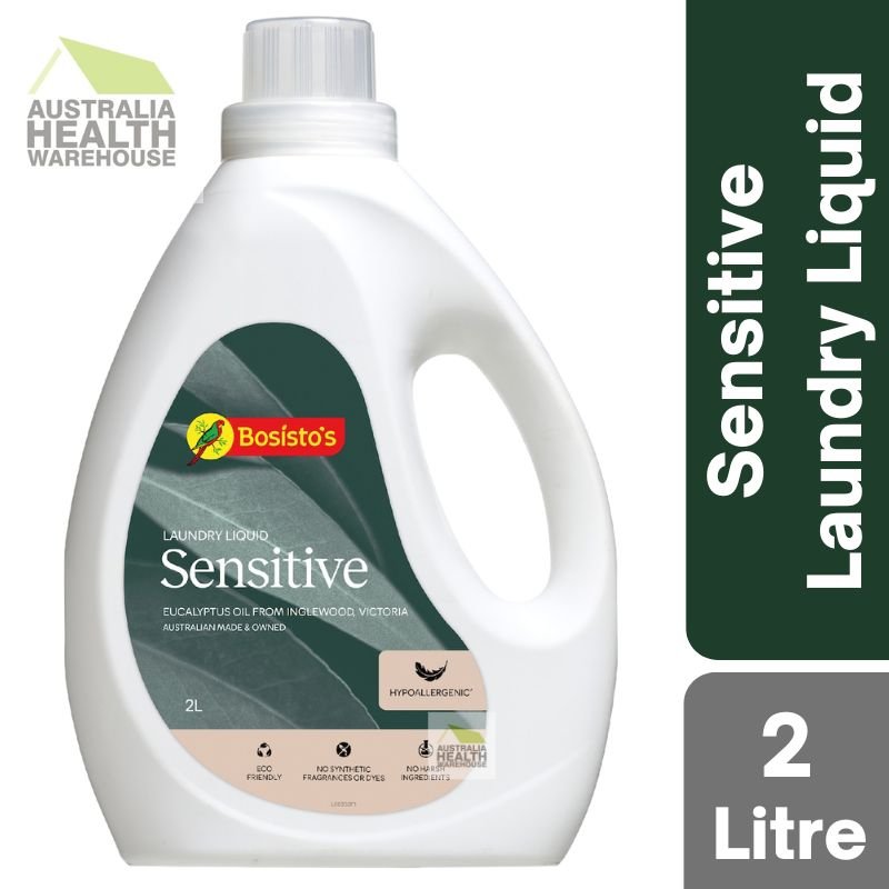 Bosisto's Sensitive Laundry Liquid 2 Litre