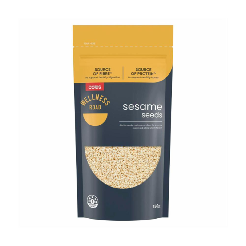 Coles Wellness Road Sesame Seeds 250g