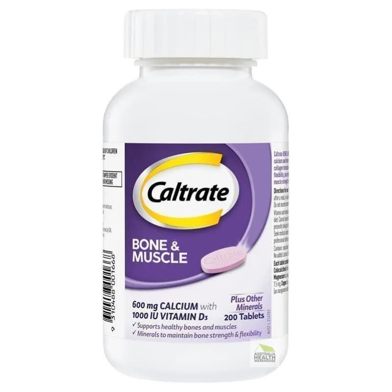 [Expiry: 07/2026 ] Caltrate Bone & Muscle 200 Tablets