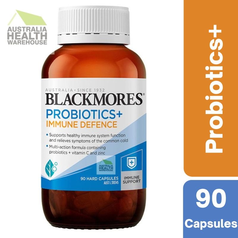 [CLEARANCE Expiry: 03/2025] Blackmores Probiotics+ Immune Defence 90 Capsules