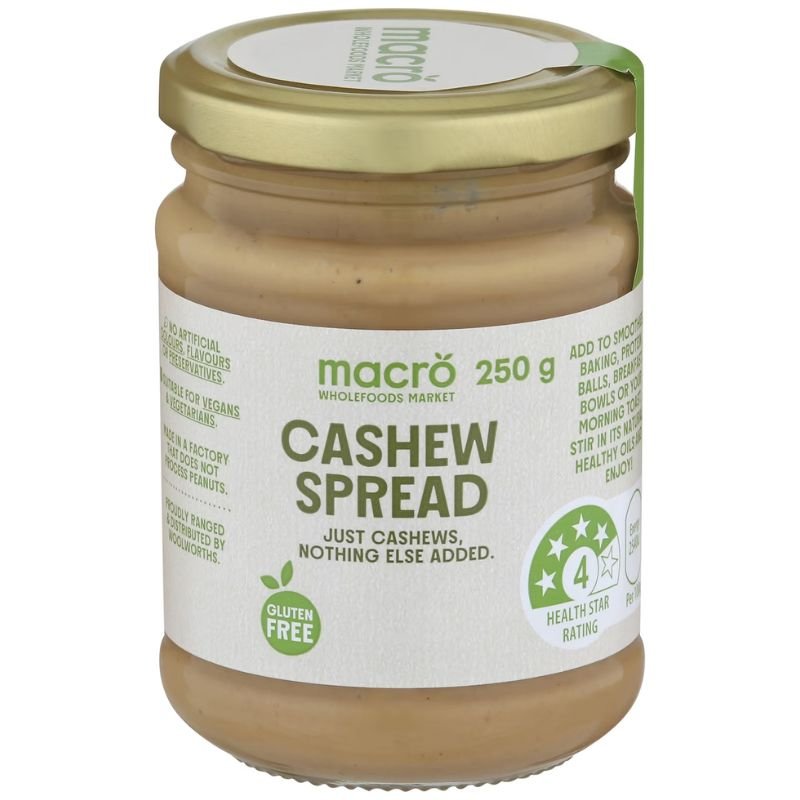 [Expiry Date: 16/02/2027] Woolworths Macro Cashew Spread 250g