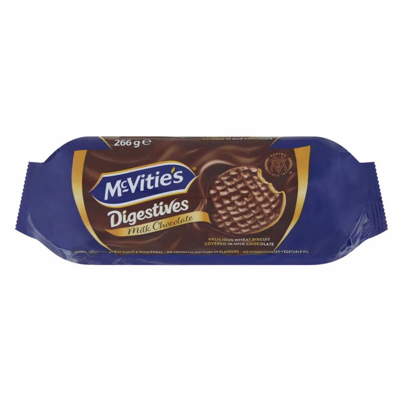[Expiry Date: 14/11/2026] McVitie's Digestives Milk Chocolate 266g