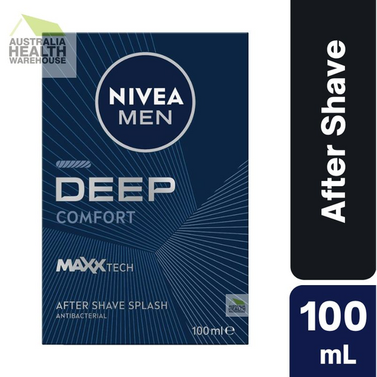 [Expiry: 04/2027] Nivea Men Deep After Shave Splash 100mL