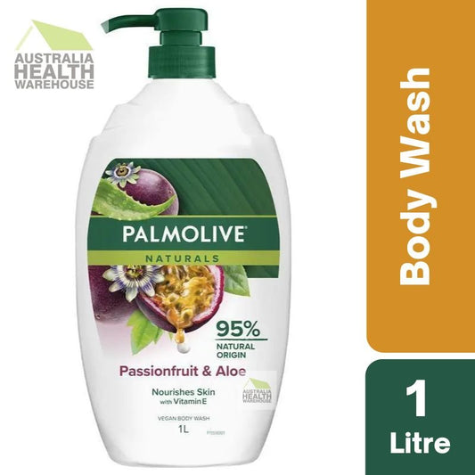 Palmolive Naturals Passionfruit & Aloe Body Wash 1 Litre