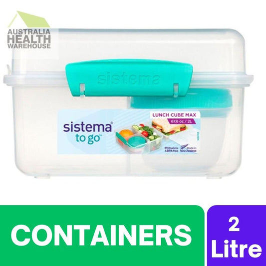 Sistema To Go Lunch Cube 2 Litre (GREEN)