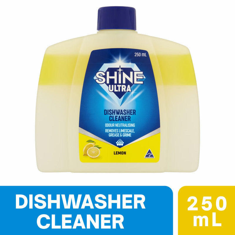 Shine Dishwasher Cleaner Lemon 250mL