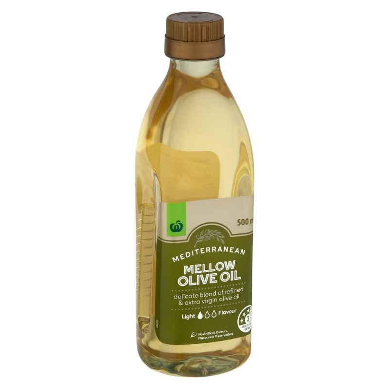 [CLEARANCE Expiry Date: 26/08/2026] Woolworths Mediterranean Mellow Olive Oil 500mL