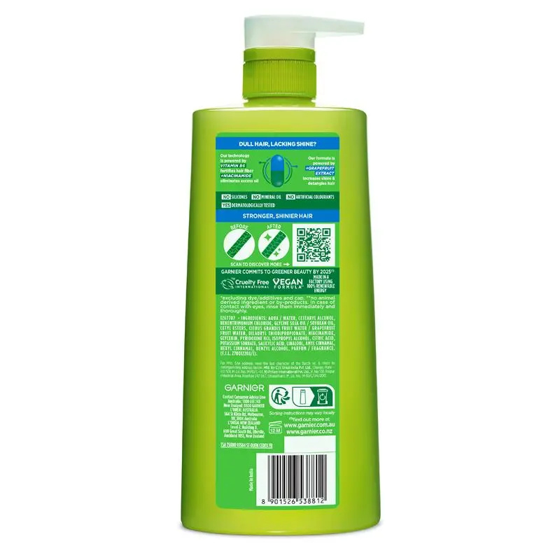 Garnier Fructis Normal Strength & Shine Conditioner 850mL