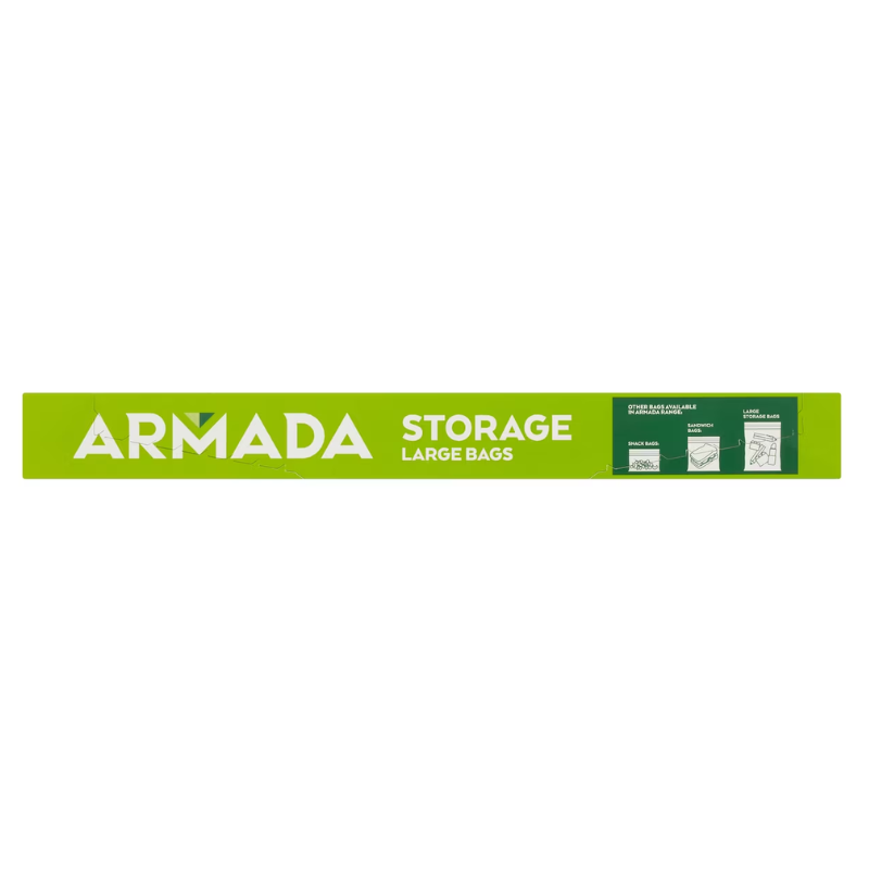 Armada Resealable Large Storage Bag 15 pack