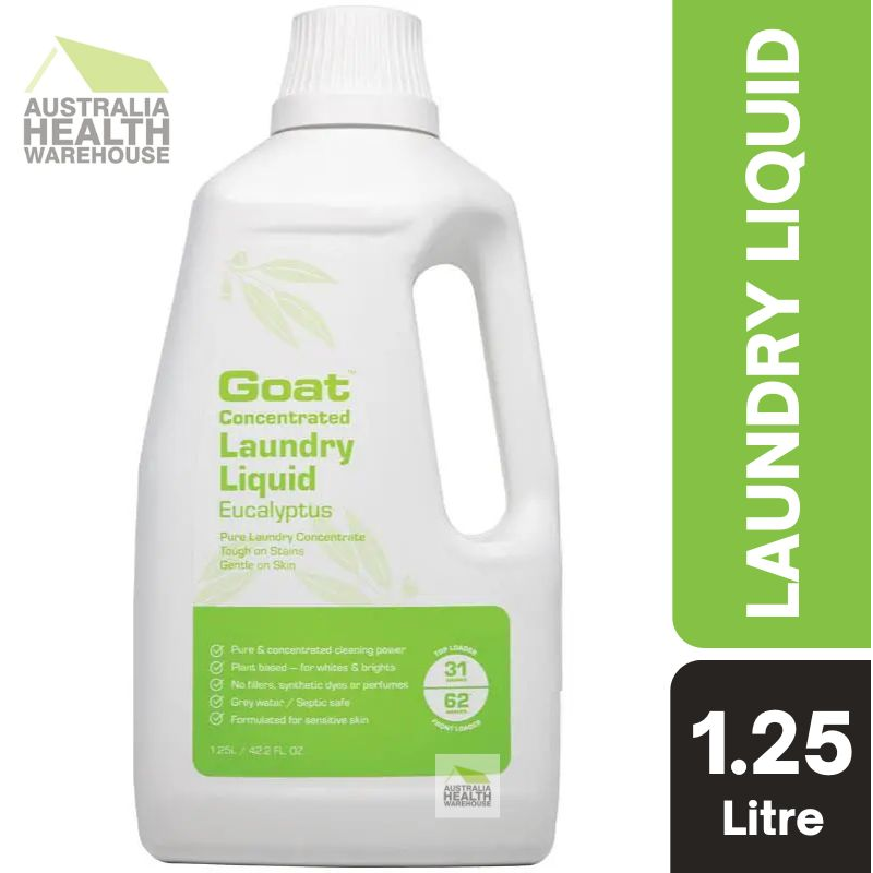 Goat Concentrated Laundry Liquid Eucalyptus 1.25 Litre