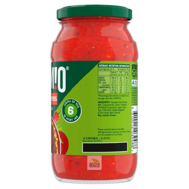 Expiry Date 12 10 2026 Dolmio Spicy Peppers Pasta Sauce 500g expiry-date-12-10-2026-dolmio-spicy-peppers-pasta-sauce-500g