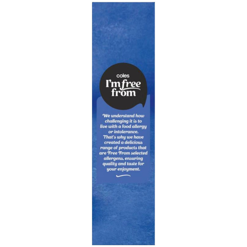 [Expiry Date: 28/04/2027] Coles I'm Free From Gluten Plain Flour 500g
