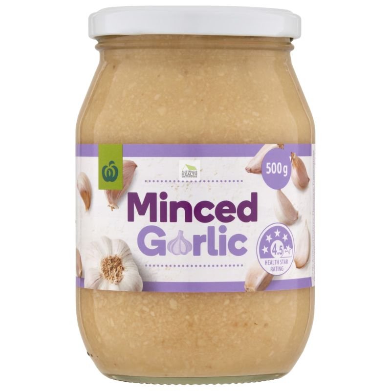 [Expiry Date: 28/11/2026] Woolworths Minced Garlic 500g