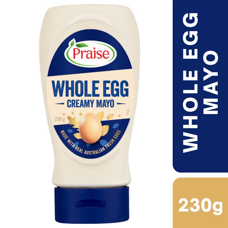 [Expiry Date: 28/02/2027] Praise Whole Egg Creamy Mayo 230g