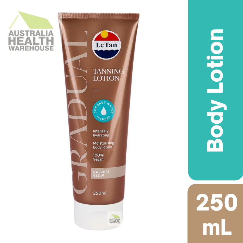 Le Tan Self Gradual Tanning Lotion Coconut Water 250mL