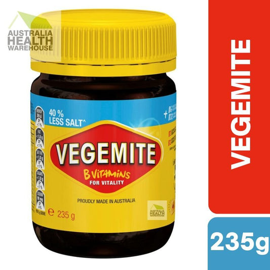 [Expiry: 05/2025] Vegemite 40% Less Salt 235g