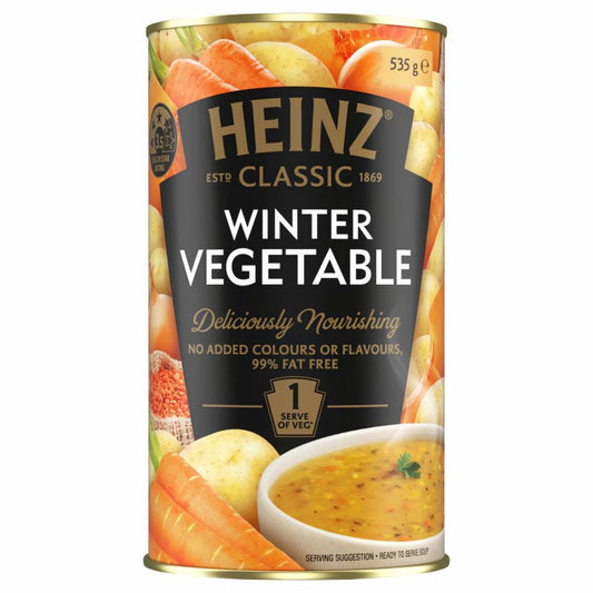 [Expiry Date: 31/07/2028] Heinz Classic Winter Vegetable Soup 535g