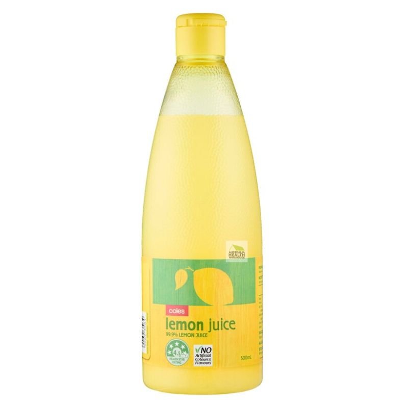 Coles Lemon Juice 500mL