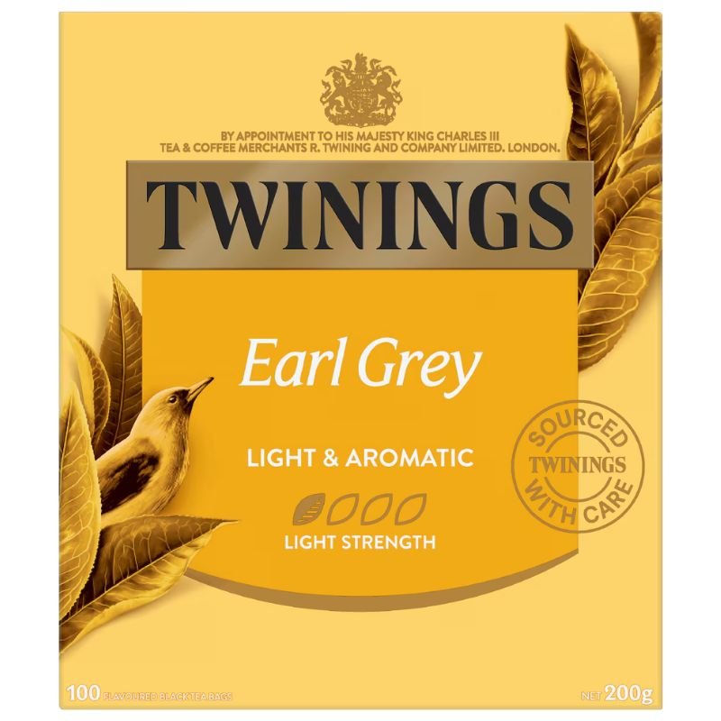 [Expiry Date: 06/12/2028] Twinings Earl Grey Tea Bags 100 Pack