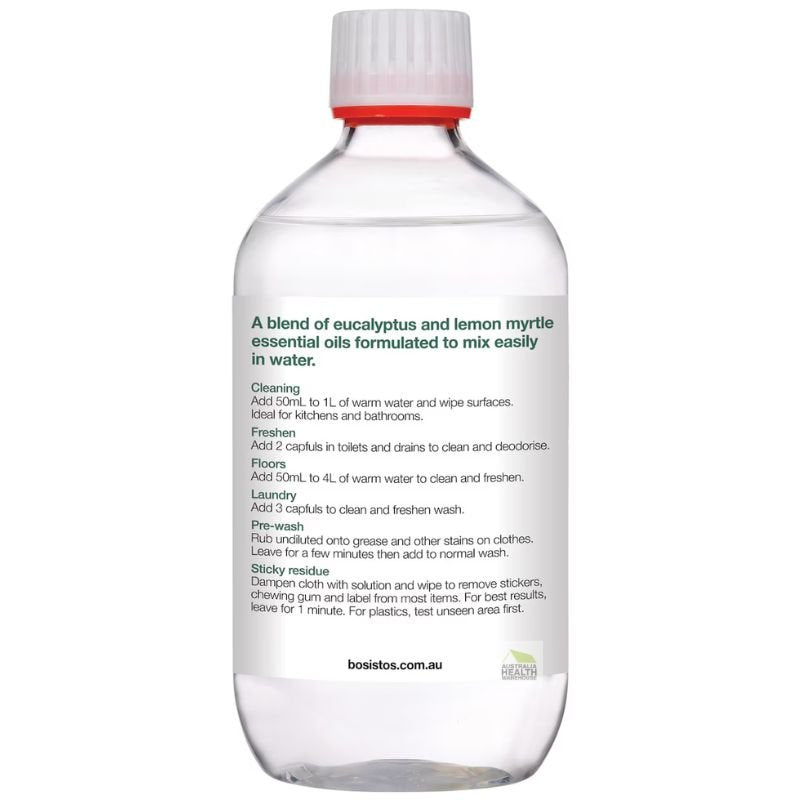 [Expiry: 05/2028] Bosisto's Antibacterial Solution 500mL