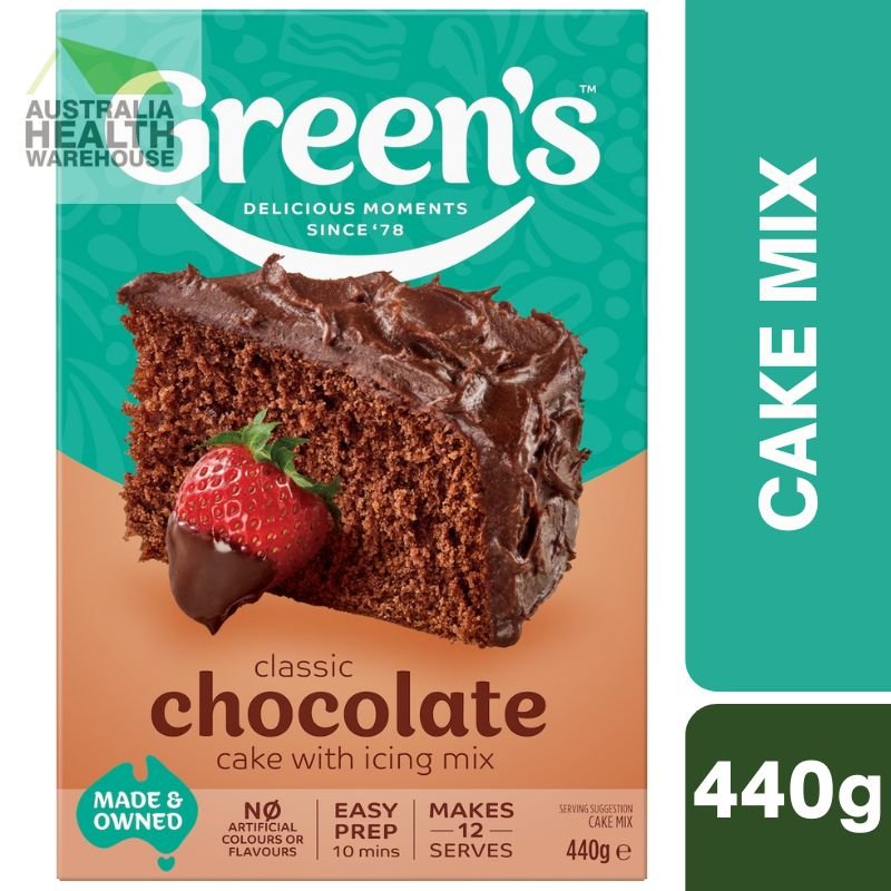 [Expiry Date: 29/10/2026] Green's Cake Mix Traditional Chocolate 440g