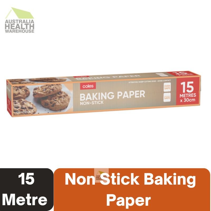Coles Baking Paper Non-Stick 15 Metres