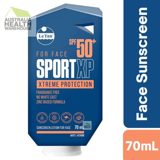 [Expiry: 05/2027] Le Tan SPF50+ For Face Sport XP Xtreme Protection Sunscreen 70mL