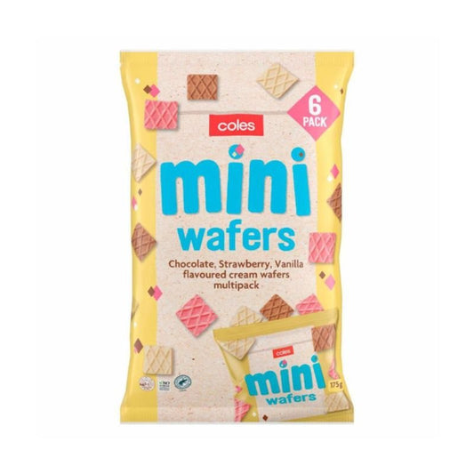 [Expiry: 22/01/2027] Coles Mini Wafers